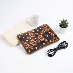 Electric Hot Water Bag With Plush Cover