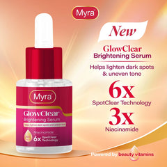 Myra GlowClear Brightening Serum – 30ml