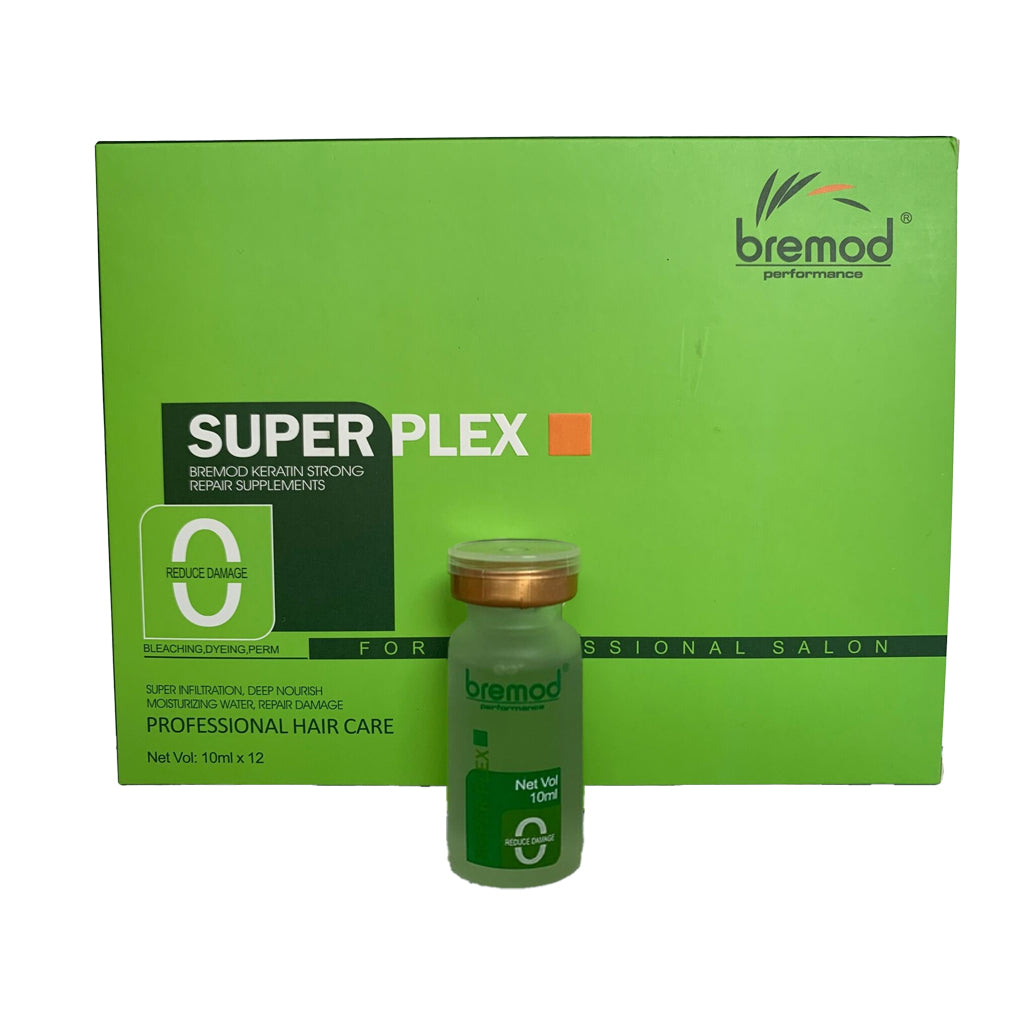 Bremod Super Plex Keratin Strong Repair Supplements – 10ml x 12vials