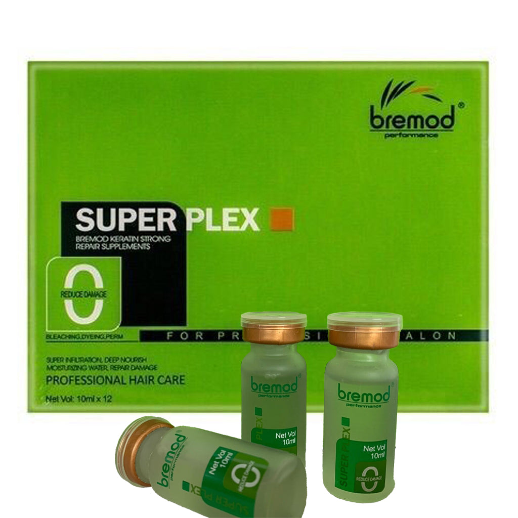 Bremod Super Plex Keratin Strong Repair Supplements – 10ml x 12vials