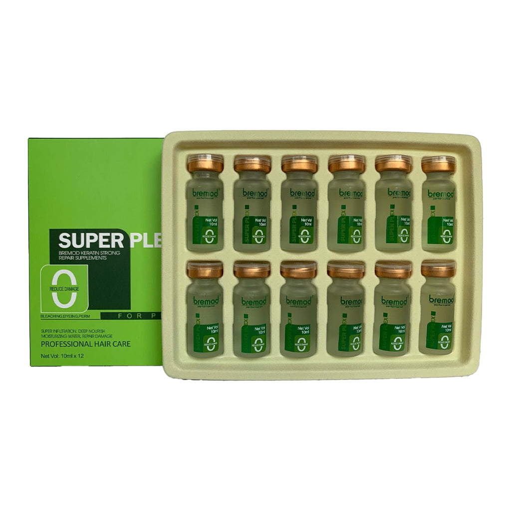 Bremod Super Plex Keratin Strong Repair Supplements – 10ml x 12vials