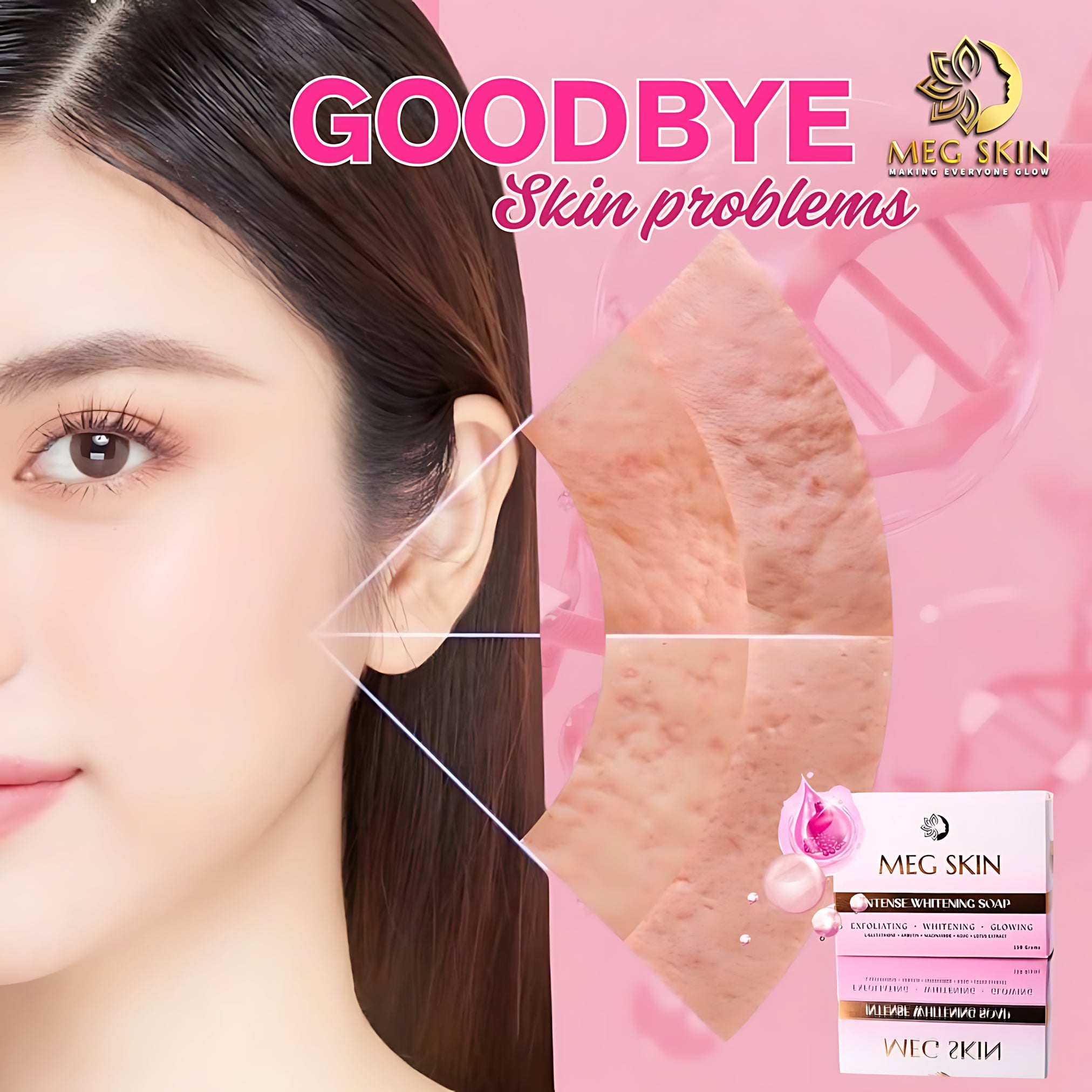 MEG SKIN Intense Whitening Soap – 150g
