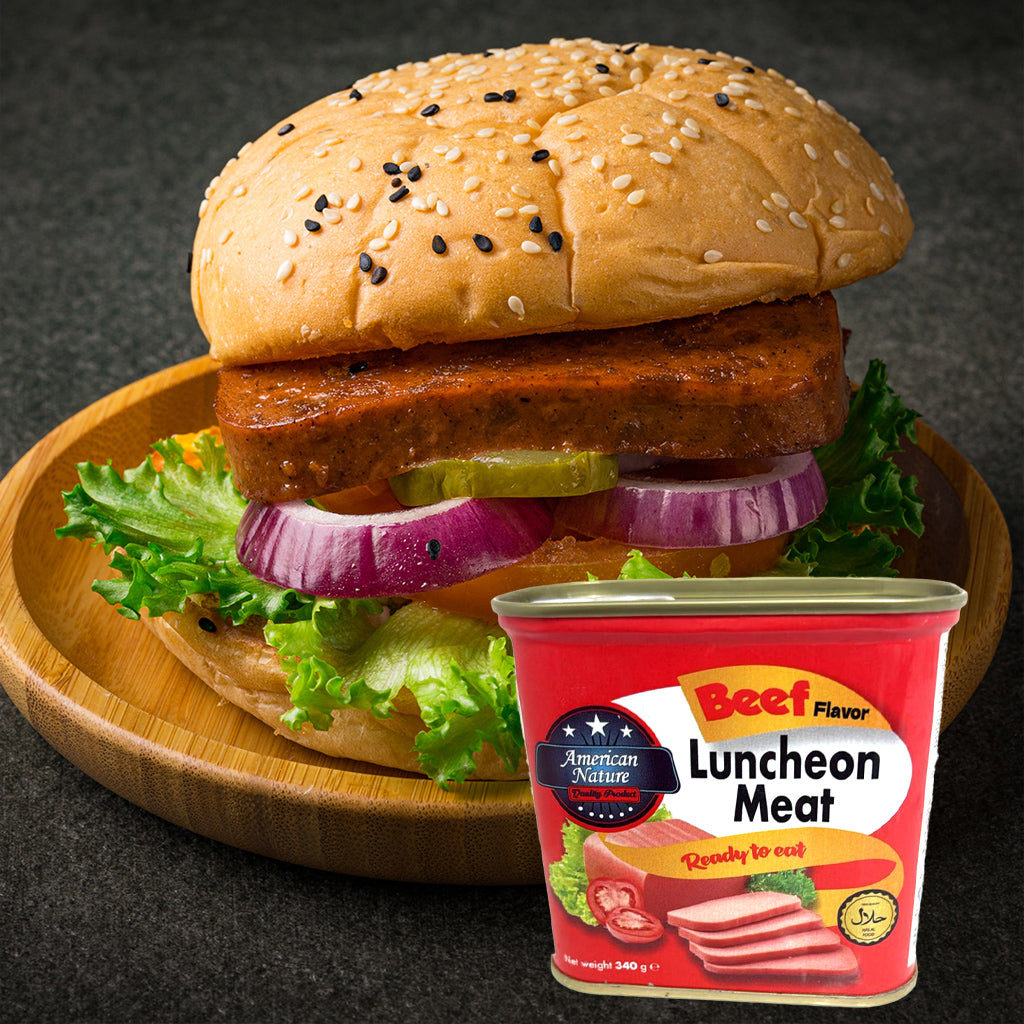 American Nature Beef Flavor Luncheon Meat  – 340g
