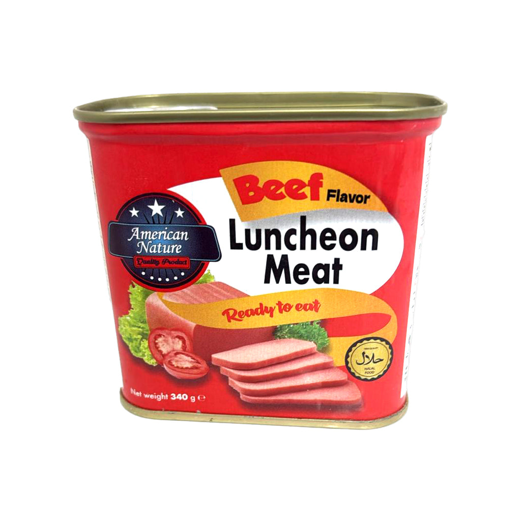 American Nature Beef Flavor Luncheon Meat  – 340g