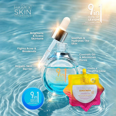 Hikari Glow Duo Set – Sunscreen SPF50 + 9-in-1 Miracle Serum