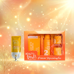 Beauty Vault Premium Rejuvenating Set & Premium Tinted Sunblock SPF45 – 50g (Combo Pack)