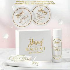 Yasuy Rejuvenating Skin Care Set – 4 Piece Complete Skincare Routine