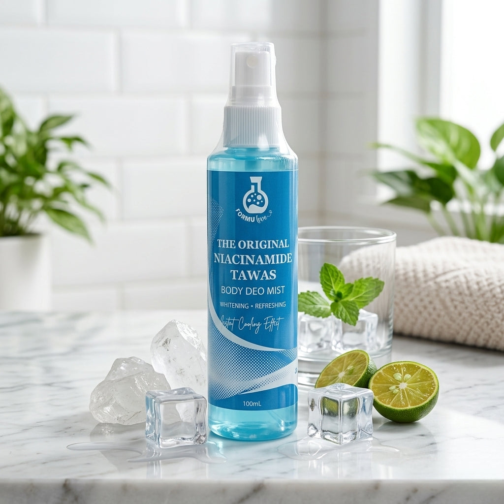 Formulove Niacinamide Tawas Body Deo Mist – 100ml