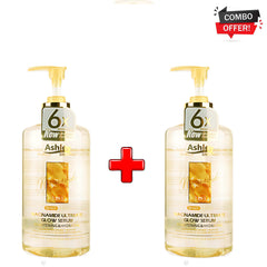 Ashley Shine Niacinamide Ultimate Glow Serum 2 in 1 - Combo Offer (520ml + 520ml)