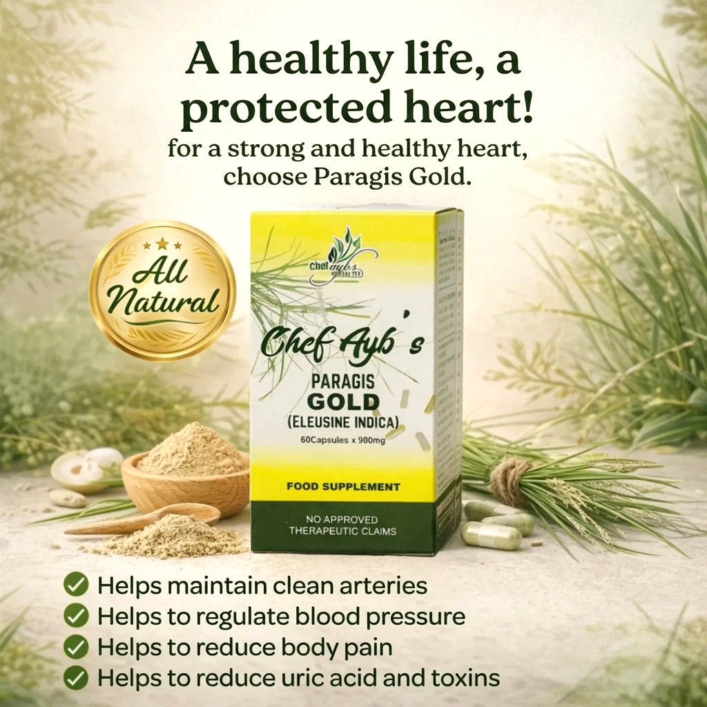 Chef Ayb’s Paragis Gold Capsules – 60 Capsules (900mg)