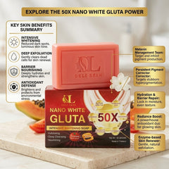 Deli Skin Nano White Gluta Glow Combo