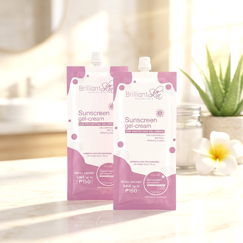 Brilliant Skin Sunscreen Gel-Cream SPF30 – 50g (2 PCS Combo)