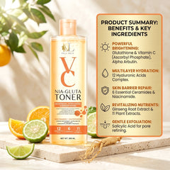 Deli Skin VC NIA-GLUTA Toner – 300ml