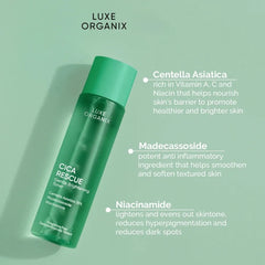 Luxe Organix Cica Rescue Gentle Brightening Toner – 150ml