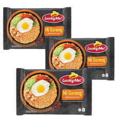 Lucky Me! Mi Goreng Stir-Fry Noodles Indonesian-Style - 74g (3pcs Combo)