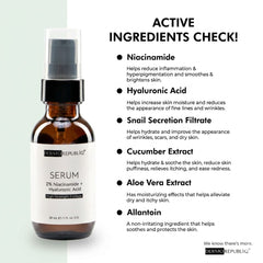 Dermo Republiq 2% Niacinamide + Hyaluronic Acid Serum – 30ml