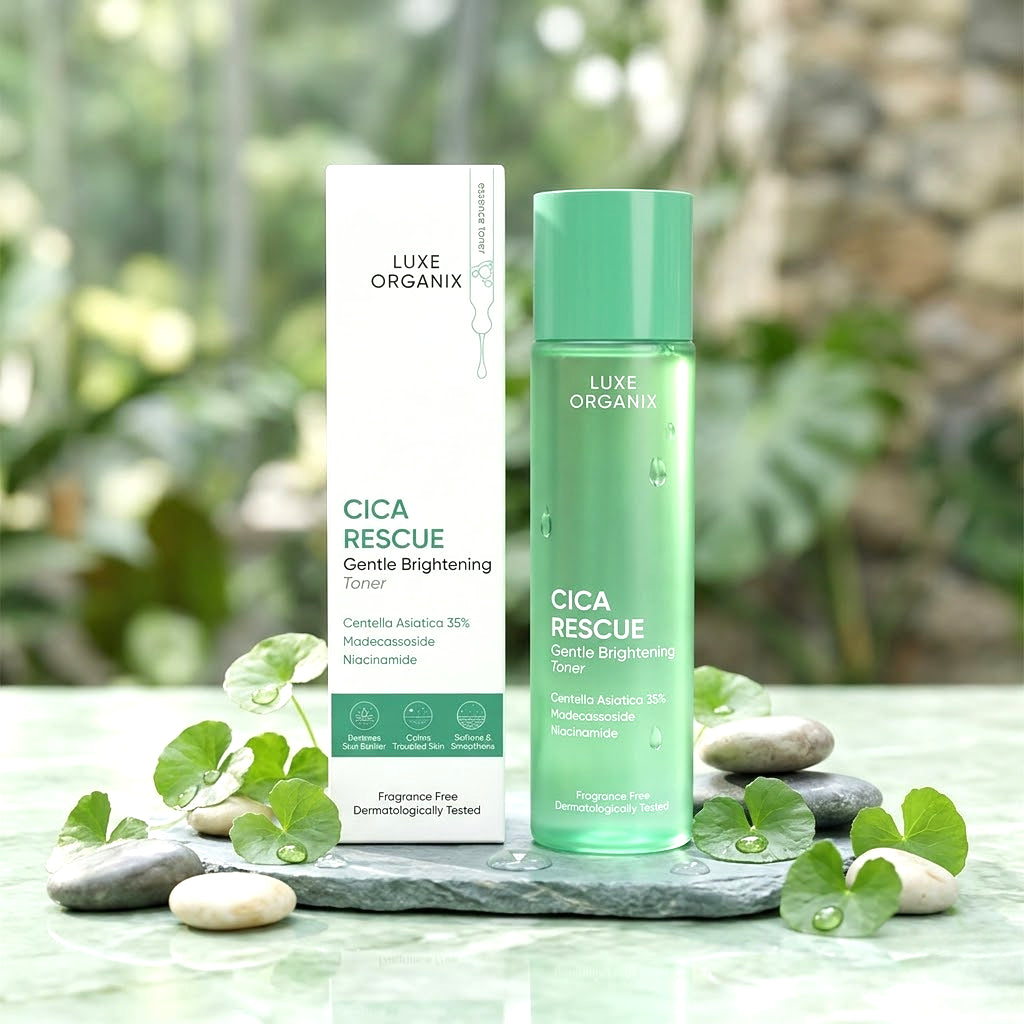 Luxe Organix Cica Rescue Gentle Brightening Toner – 150ml
