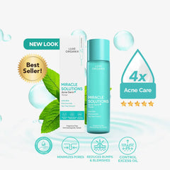 Luxe Organix Miracle Solutions Acne Derm+ Toner – 150ml