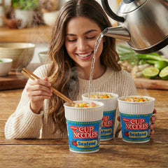 Nissin Cup Noodles Seafood Flavor - 60g ( 3PCS COMBO PACK)