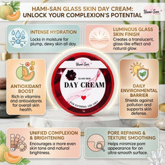 Hami-San Glass Skin Day Cream – 10g