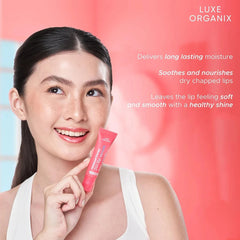 Luxe Organix Panthenol Therapy 24H Lip Serum - Berry Glaze (10g)