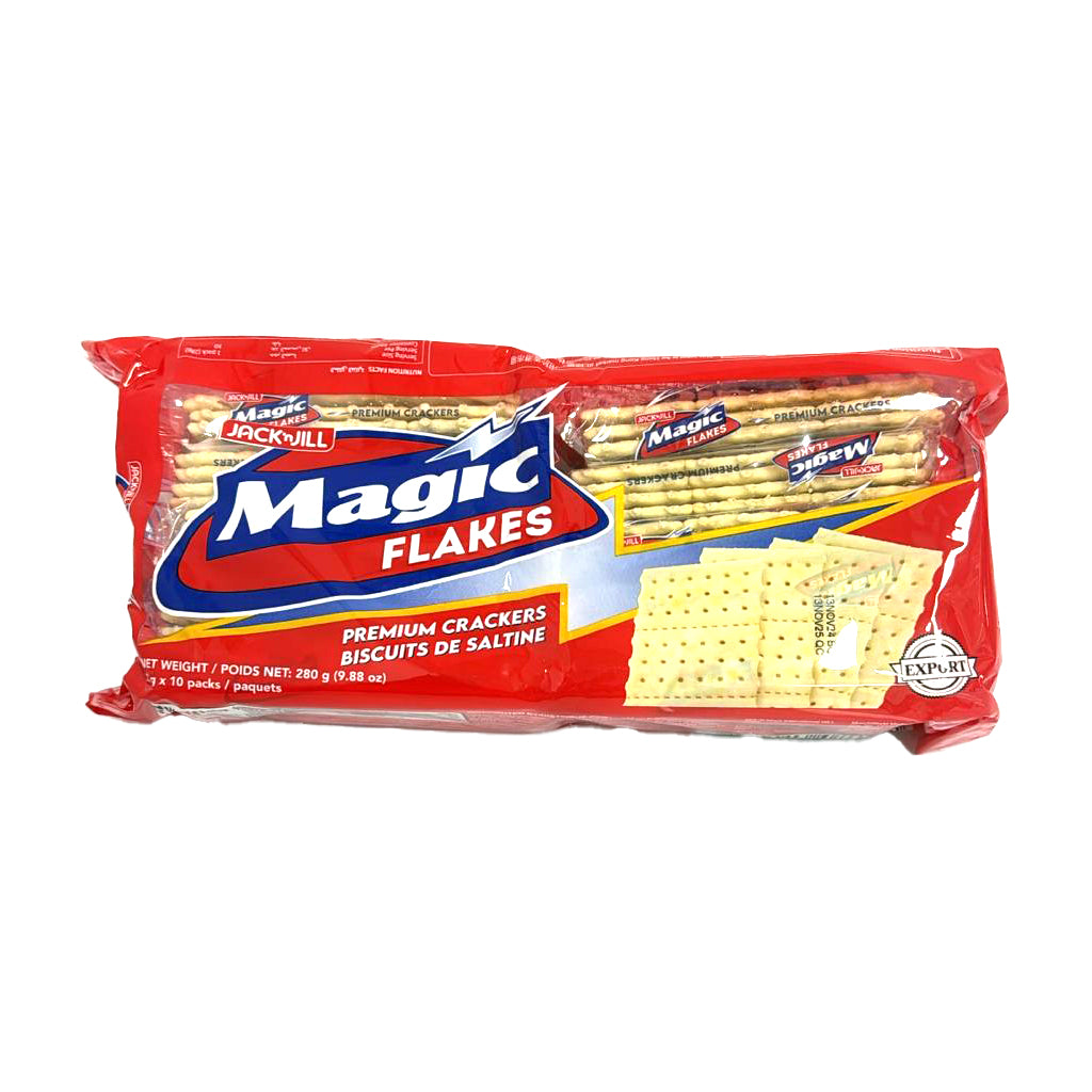 Jack 'n Jill Magic Flakes Premium Crackers – (280g | 10 x 28g Packs)