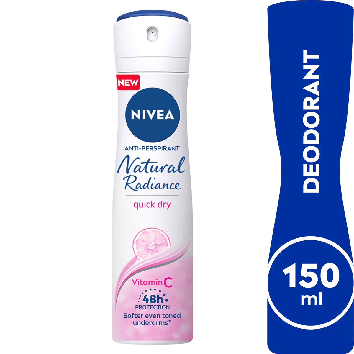 NIVEA Natural Radiance Antiperspirant Spray – 150ml