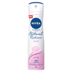 NIVEA Natural Radiance Antiperspirant Spray – 150ml