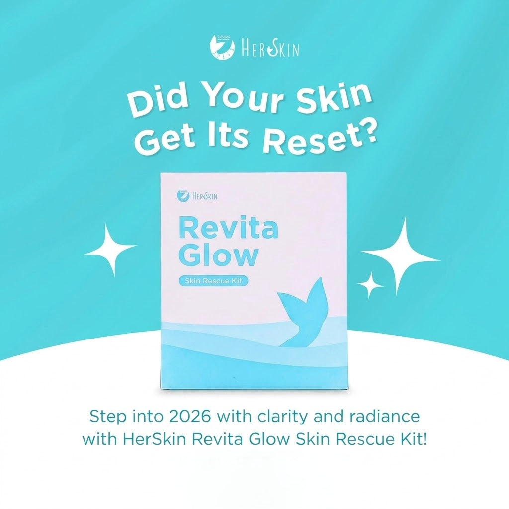 HerSkin Revita-Glow Skin Rescue Kit – 4-Piece Rejuvenating Set