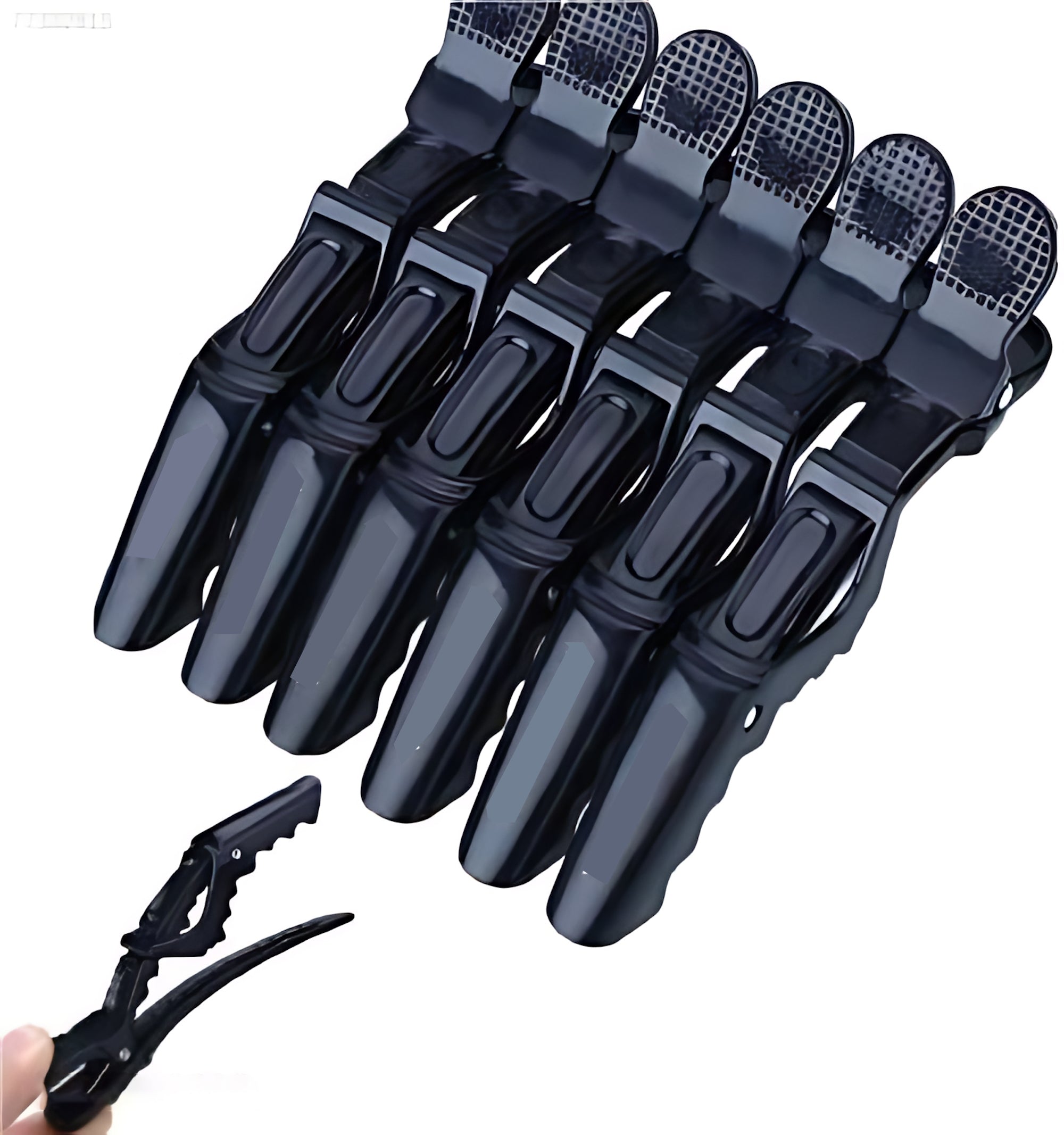 Hair Sectioning Salon Plastic Alligator Hair Clips – Professional Styling Tools