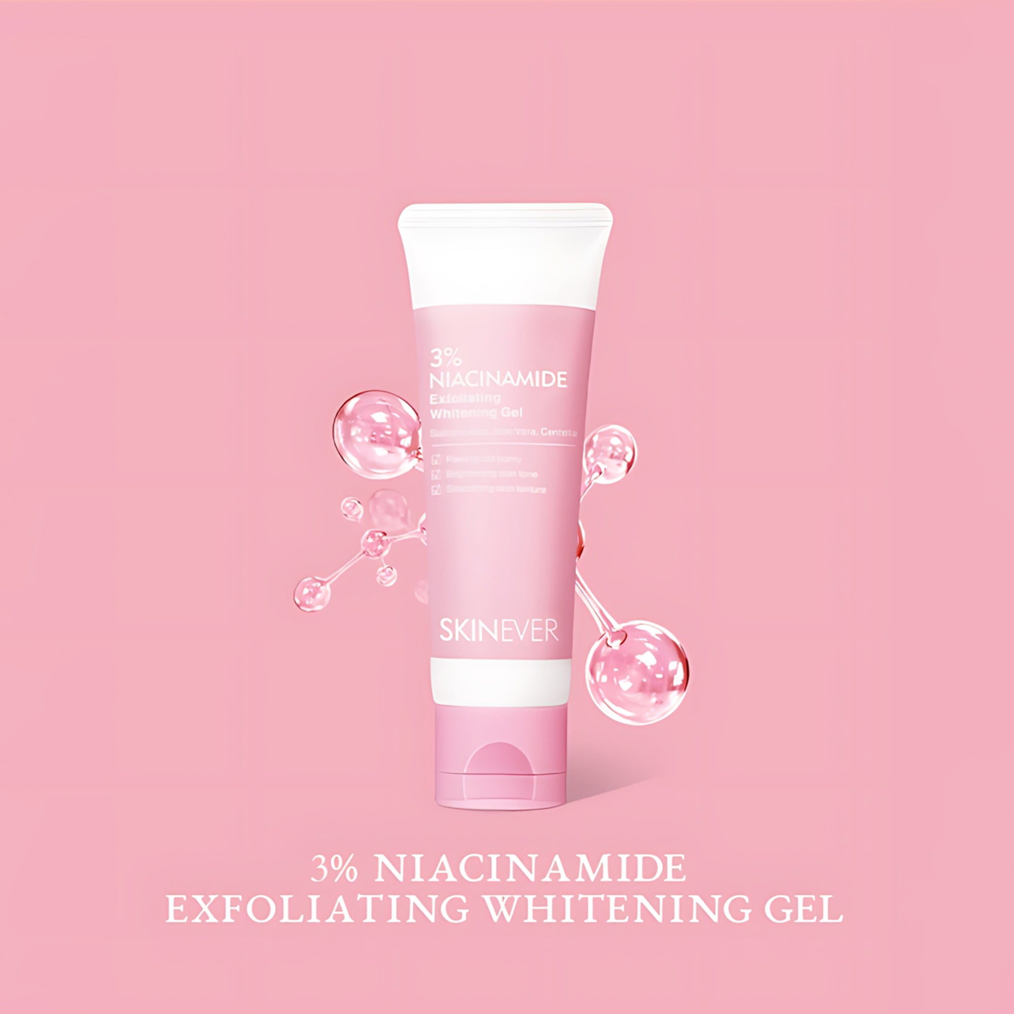 SKINEVER 3% Niacinamide Exfoliating Whitening Gel – 55ml