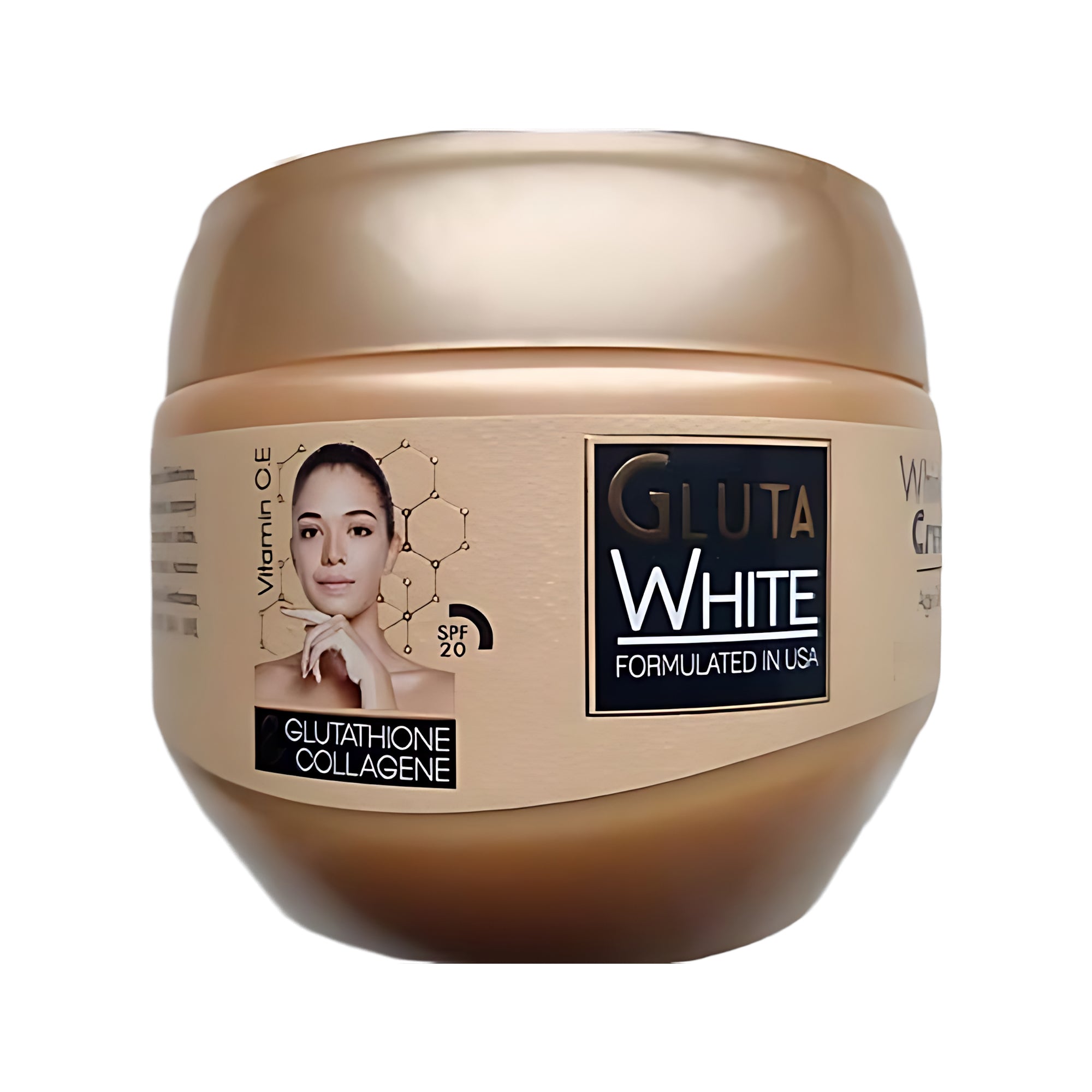 Gluta White Glutathione & Collagen Brightening Cream - 275ml