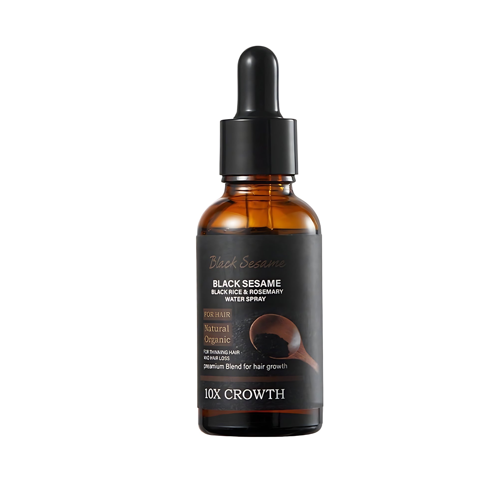 Black Sesame, Black Rice & Rosemary Water Hair Spray – 30ml
