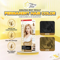 MerrySun Permanent Hair Color - Light Ash Blonde