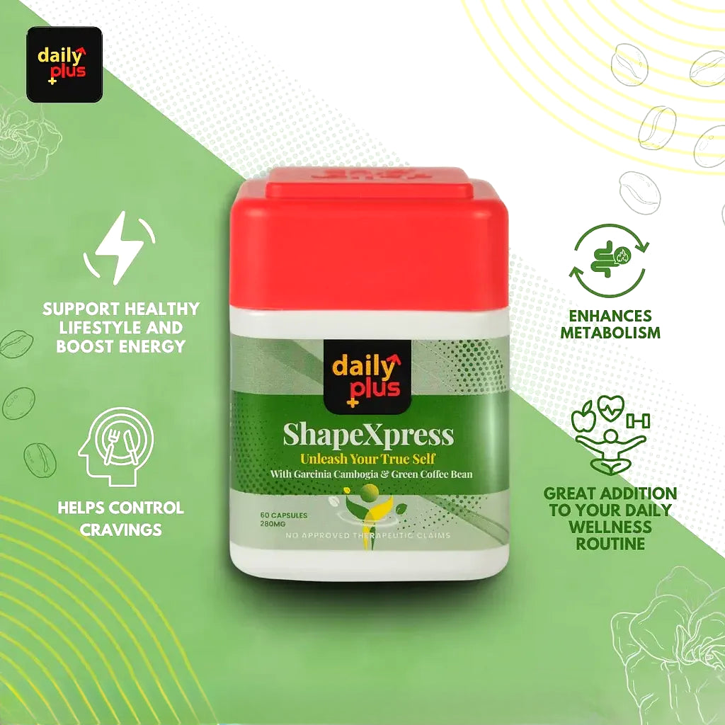 Daily Plus ShapeXpress Capsules (60 Capsules | 280mg)