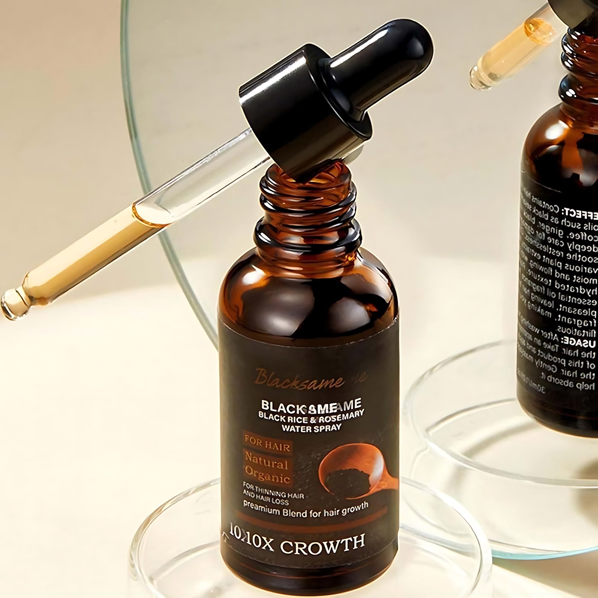 Black Sesame, Black Rice & Rosemary Water Hair Spray – 30ml