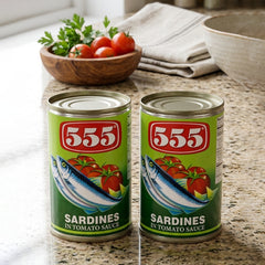 555 Sardines In Tomato Sauce 155g (Combo)