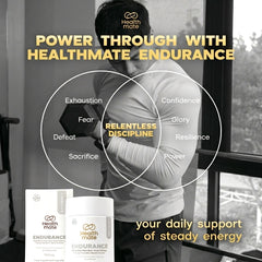 Healthmate Endurance Food Supplement Capsules – 700mg (30 Capsules)