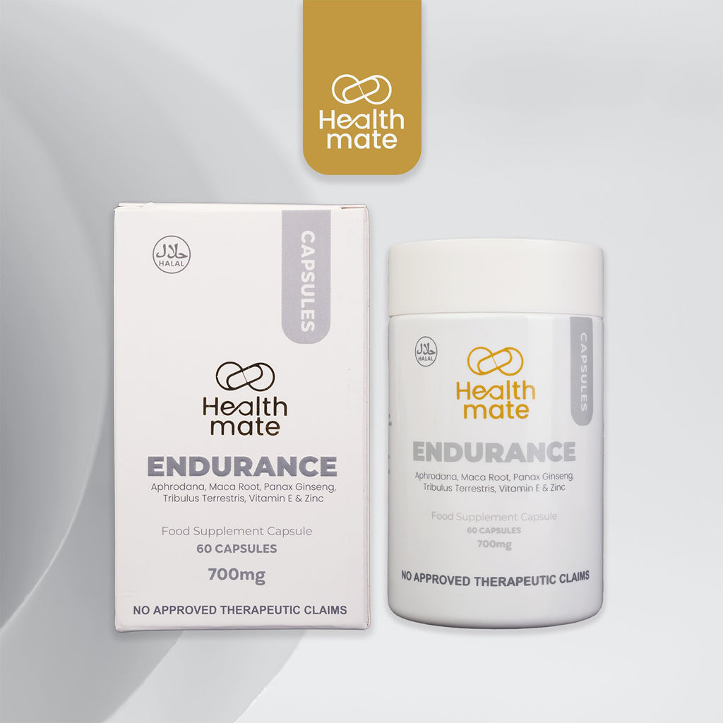 Healthmate Endurance Food Supplement Capsules – 700mg (30 Capsules)