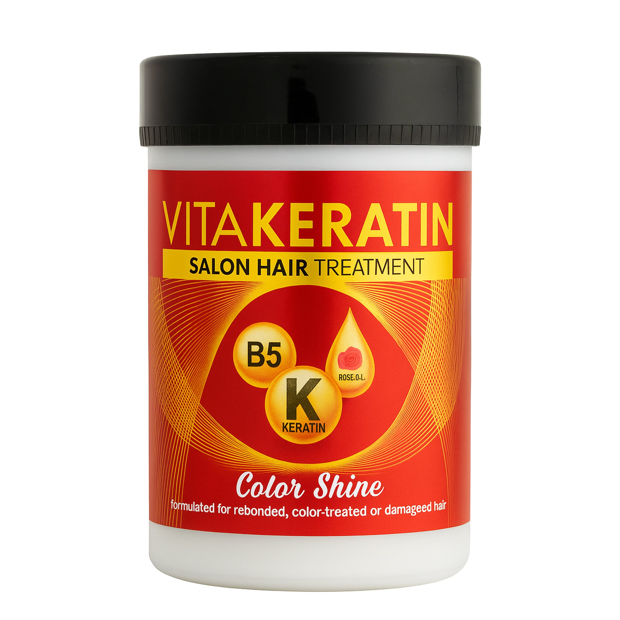 Vita Keratin Salon Hair Treatment - Color Shine  (650ml)