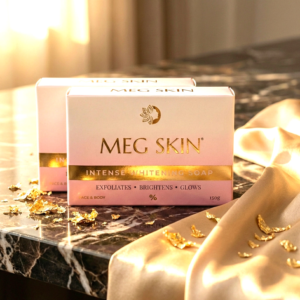MEG SKIN Intense Whitening Soap – 150g (BUY 1 GET 1 OFFER)