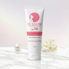 SY Glow Extreme Whitening Hand & Body Lotion SPF 70 – 120ml
