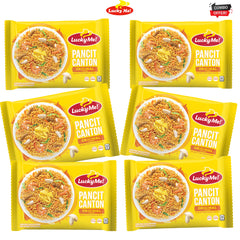 Lucky Me! Pancit Canton Original Flavor Noodles – 80g x 6 Combo Pack