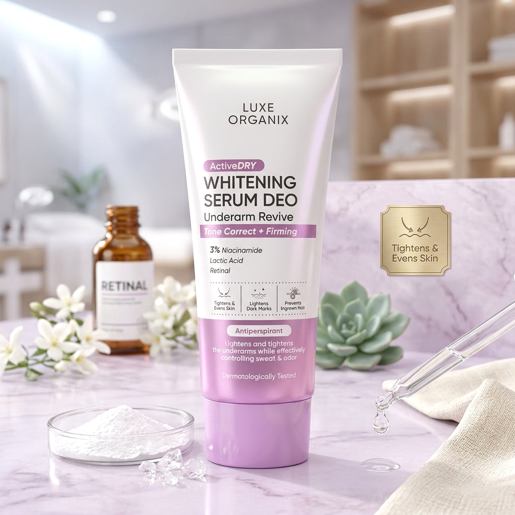Luxe Organix ActiveDRY Whitening Serum Deo Underarm Revive ((Firming) – 50g
