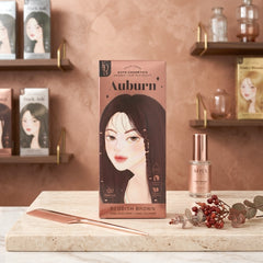Kota Cosmetics Auburn Hair Color Set - Reddish Brown (100ml + 100ml)