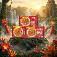 Lucky Me! Pancit Canton Extra Hot Chili – 75g (3Pcs Combo)