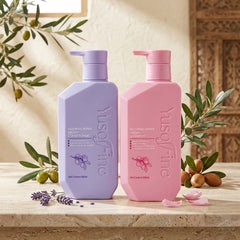Yusofine Argan Nourish-Repair Shampoo & Conditioner Combo (300ml Each)