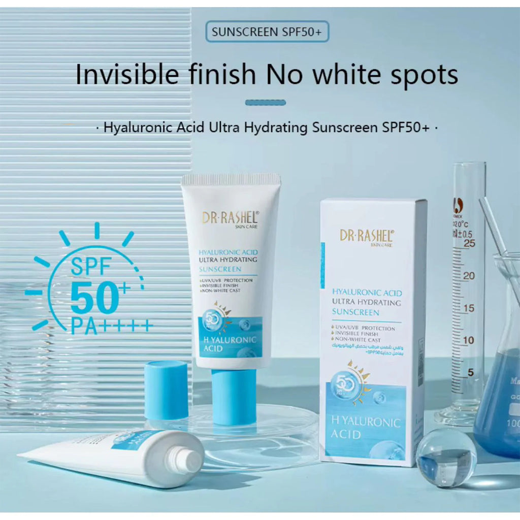 Dr. Rashel Hyaluronic Acid Ultra Hydrating Sunscreen SPF 50+ PA++++ - 50g