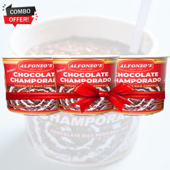 Alfonso's Chocolate Champorado 55g × 3 (Combo Pack)