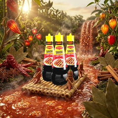 Maggi Savor Hot Chili Liquid Seasoning - 130ml (3 Pcs Combo)